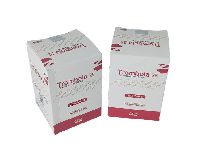 Trombola- Родовое Элтромбопаг- Ziska Pharma