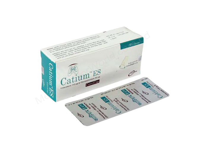 Catium Es- Generic Indacaterol + Glycopyrronium- Incepta Pharma