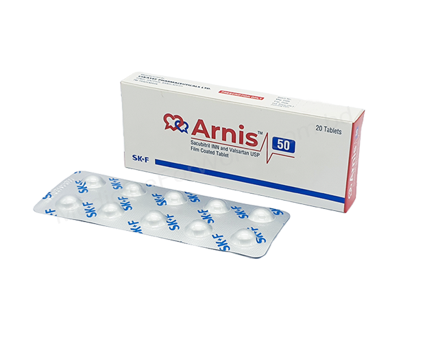 Arnis- Generic Sacubitril+Valsartan- Eskayef pharma
