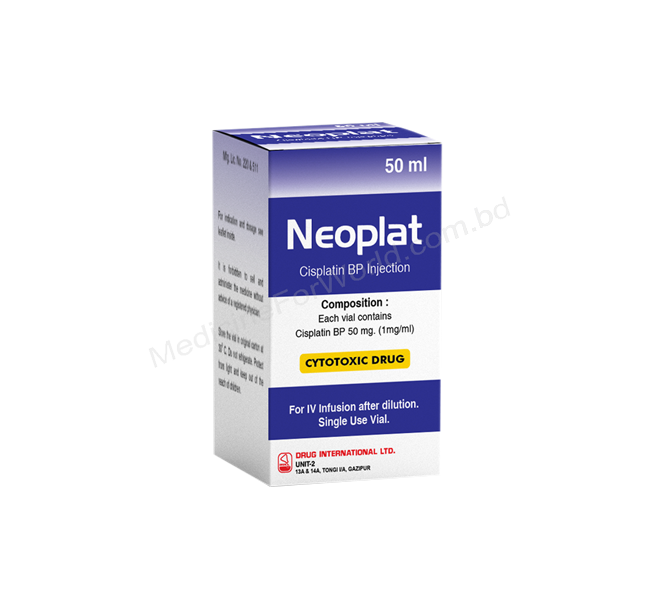 Neoplat- Generic Cisplatin- Drug International Pharma