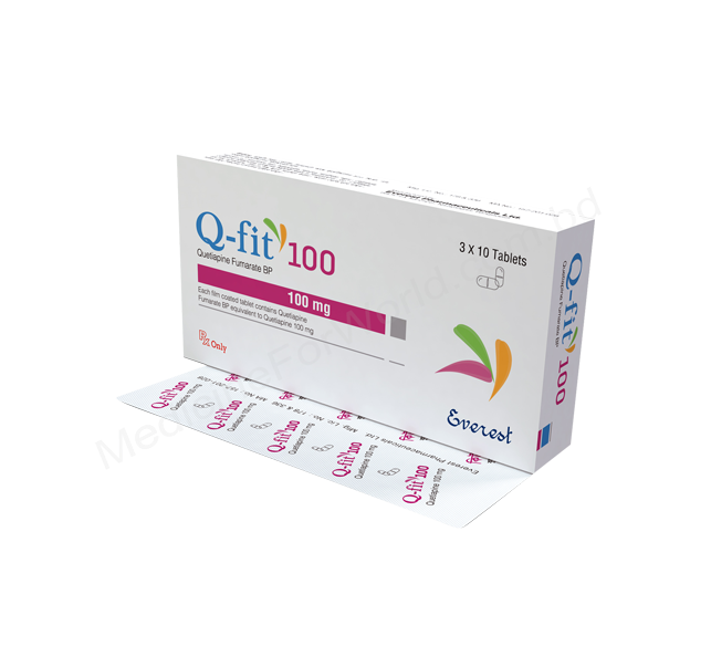 Q-Fit- Generic QUETIAPINE FUMARATE- Everest Pharma