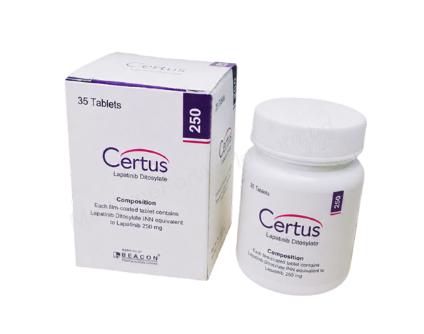Certus- 通用的 拉帕替尼- 孟加拉碧康制药