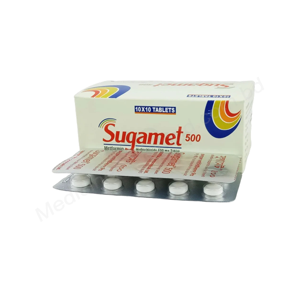 Sugamet- Родовое METFORMIN HYDROCHLORIDE- General Pharma