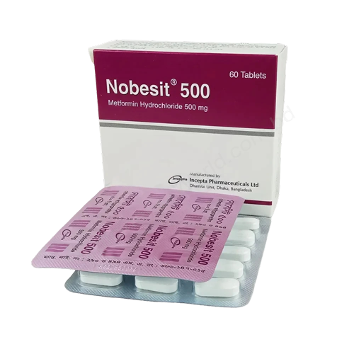 Nobesit- Родовое METFORMIN HYDROCHLORIDE- Incepta Pharma