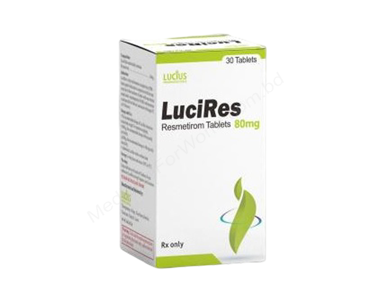 LuciRes- Generic Resmetirom- Lucius Pharma
