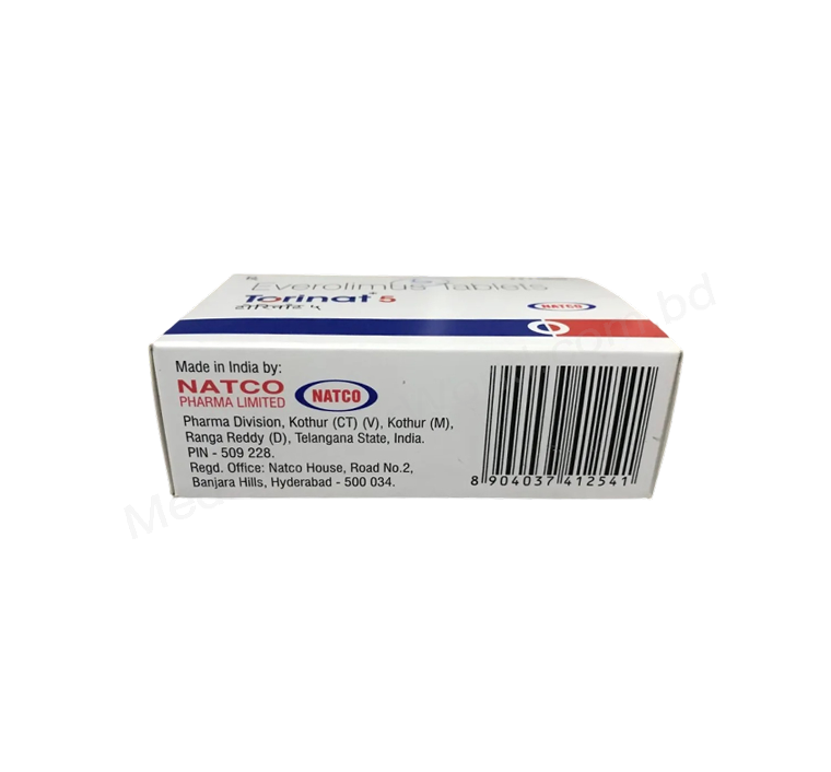 Торинат- Родовое Эверолимус- Natco Pharma