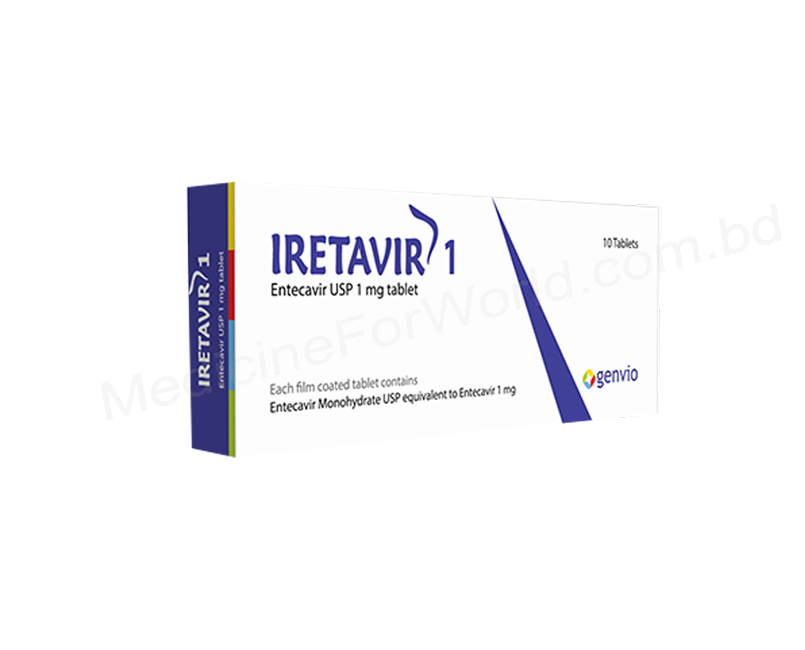 Iretavir- 通用的 恩替卡韦- Genvio制药有限公司