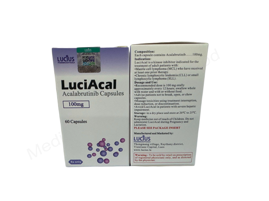 LuciAcal- Родовое Акалабрутиниб- Lucius Pharma