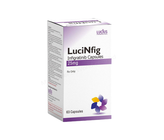Lucinfig- Generic Infigratinib- Lucius Pharma