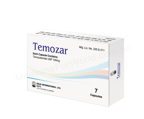 Temozar- Generic Temozolomide- Drug International Pharma