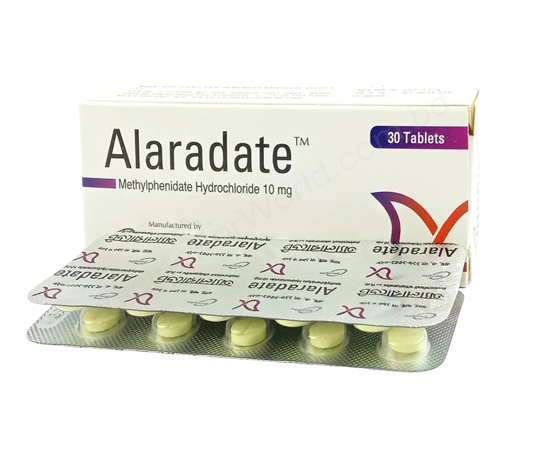 Alaradate- Родовое Метилфенидат гидрохлорид- Incepta Pharma