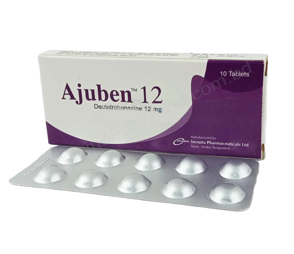 Ажубен- Родовое Деутетрабеназин- Incepta Pharma