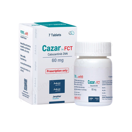 Cazar- Generic Cabozantinib- Jenphar Pharma