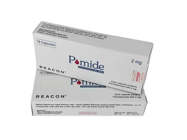 Pomide- Родовое Помалидомид- Beacon Pharma