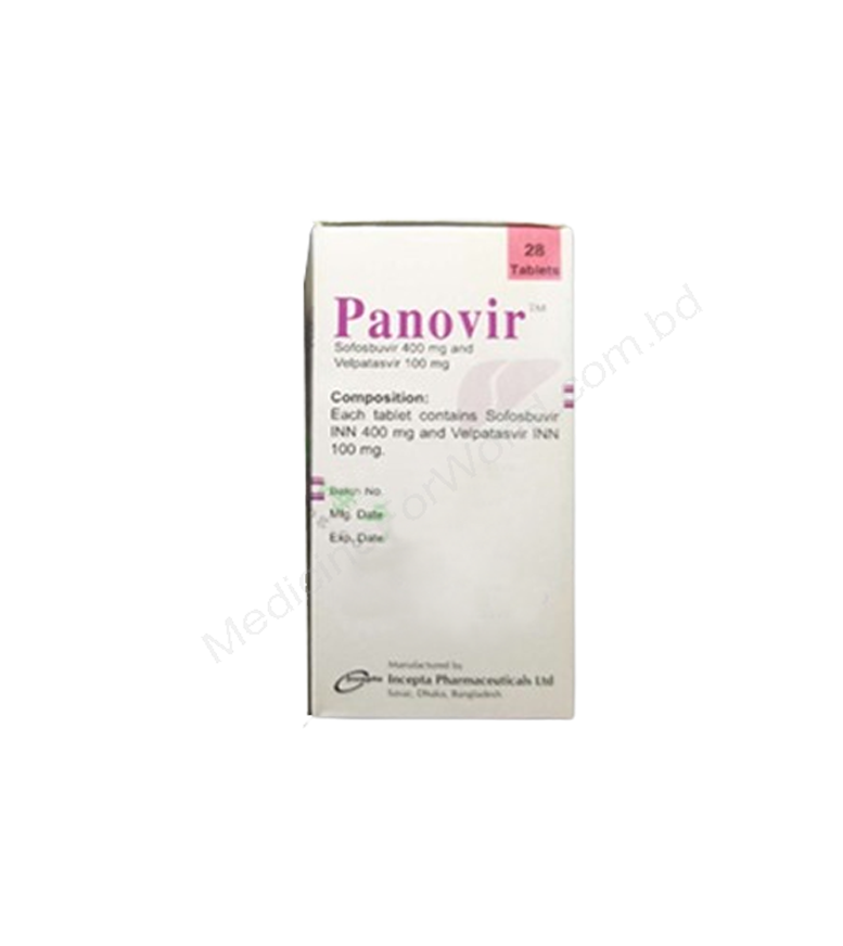Panovir- Generic Sofosbuvir+ Velpatasvir- Incepta Pharma