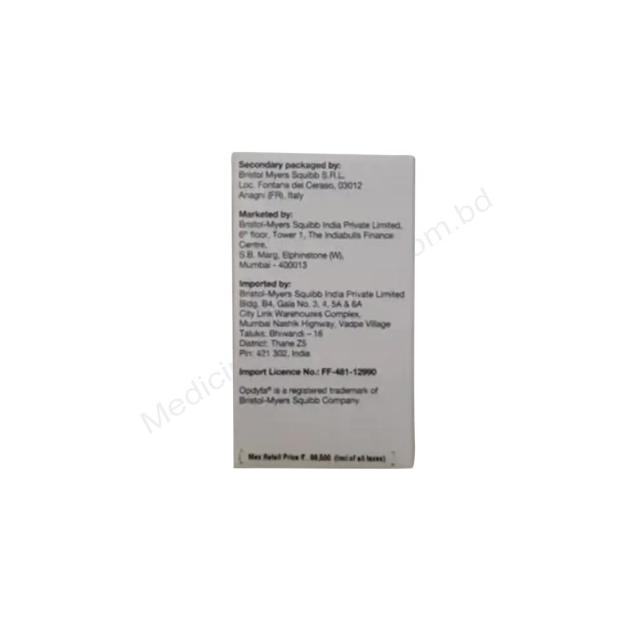 Opdyta- 通用的 纳武利尤单抗- BMS Pharma