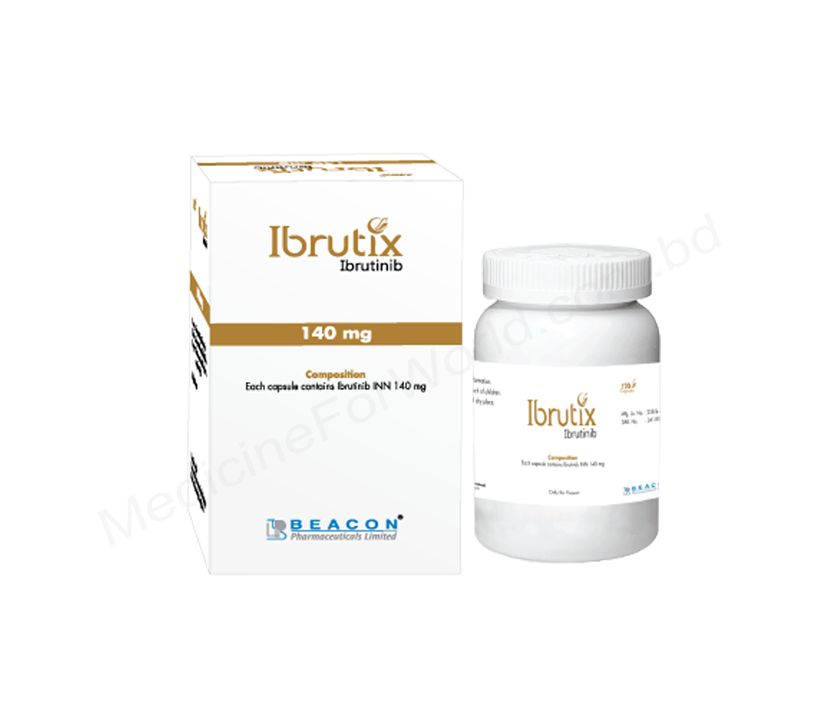 Ibrutix/ Ibrucon- 通用的 伊布替尼/依鲁替尼- 孟加拉碧康制药