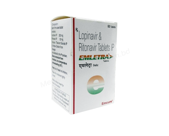 Emletra- 通用的 Lopinavir + Ritonavir- Emcure Pharma