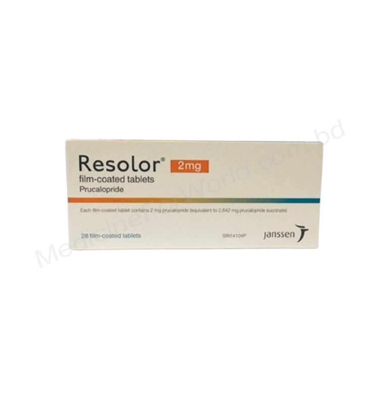 Resolor- Generic Prucalopride- JANSSEN-CILAG Pharma