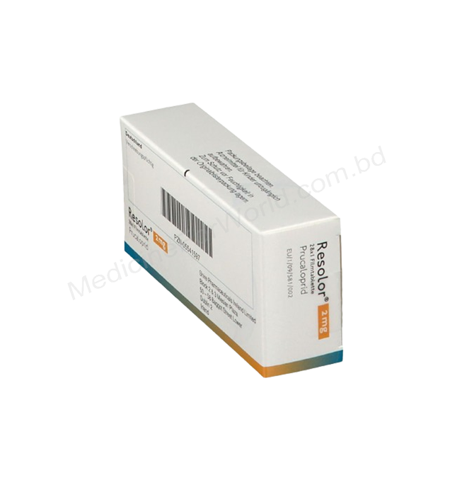 Resolor- Generic Prucalopride- JANSSEN-CILAG Pharma