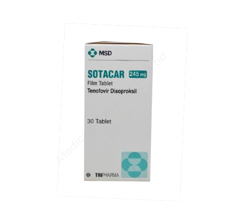 Sotacar- 通用的 富马酸替诺福韦二吡呋酯- MSD Pharma
