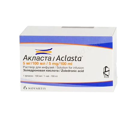 Aclasta- 通用的 唑来膦酸注射- Novartis Pharma