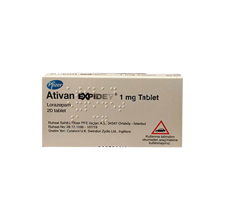 Ativan Expidet- Generic Lorazepam- Pfizer Pharma