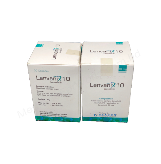 Lenvanix/Lenva- 通用的 乐伐替尼/仑伐替尼- 孟加拉碧康制药