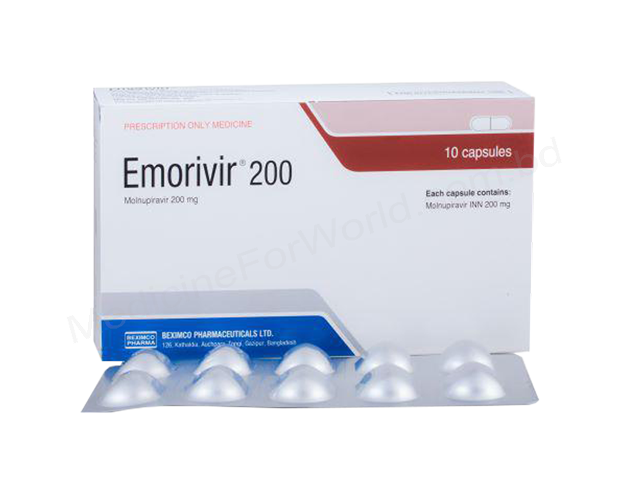 Emorivir- 通用的 Molnupiravir- Beximco制药有限公司