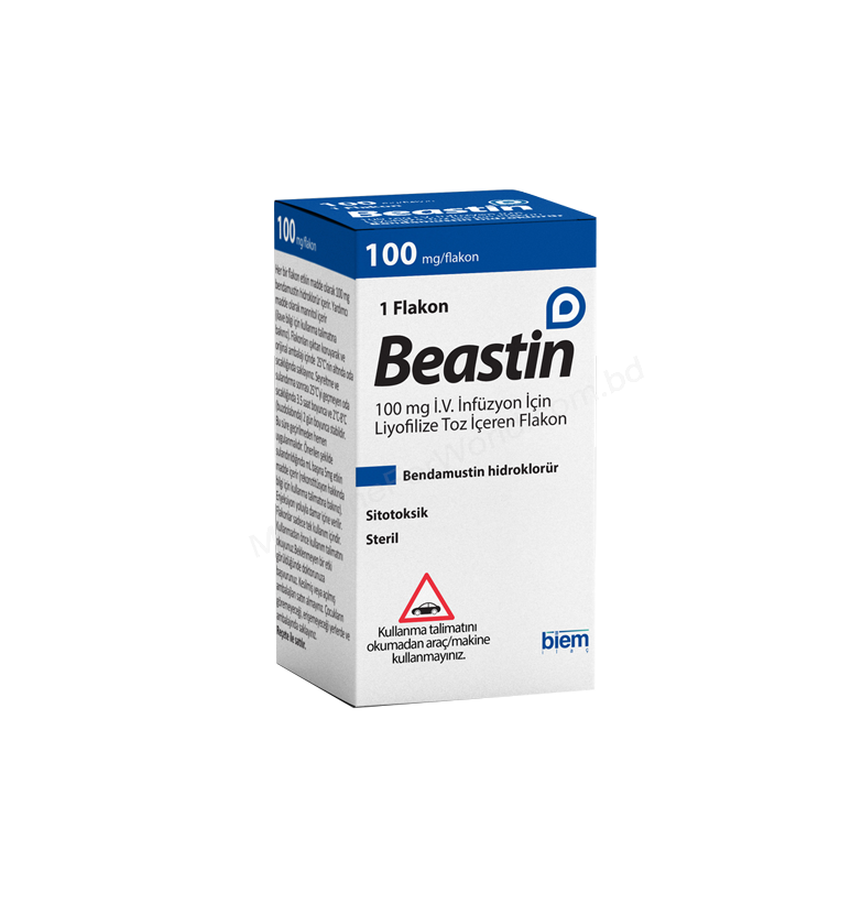 BEASTIN- Родовое BENDAMUSTINE HYDROCHLORIDE- BIEM Pharma