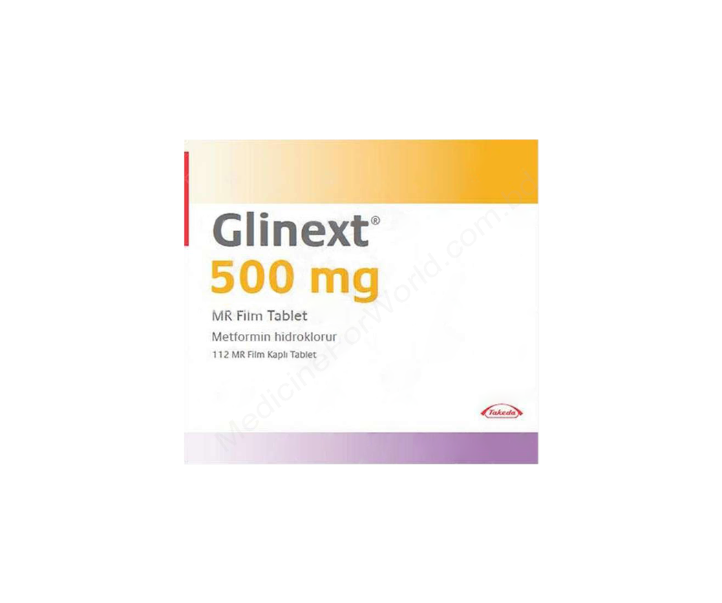 GLINEXT MR- Родовое METFORMIN HYDROCHLORIDE- Takeda Pharma