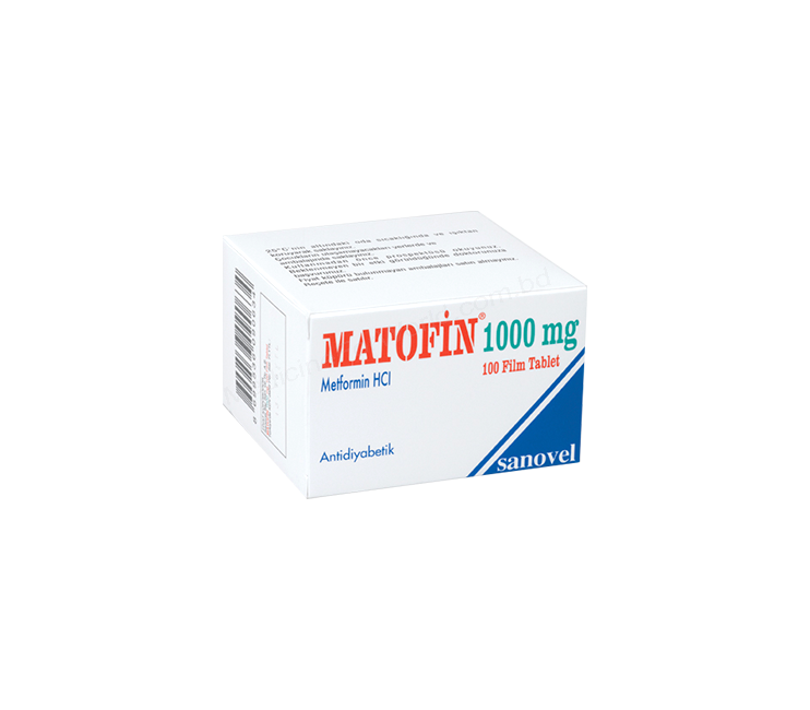 MATOFIN- Родовое METFORMIN HYDROCHLORIDE- Sanovel pharma