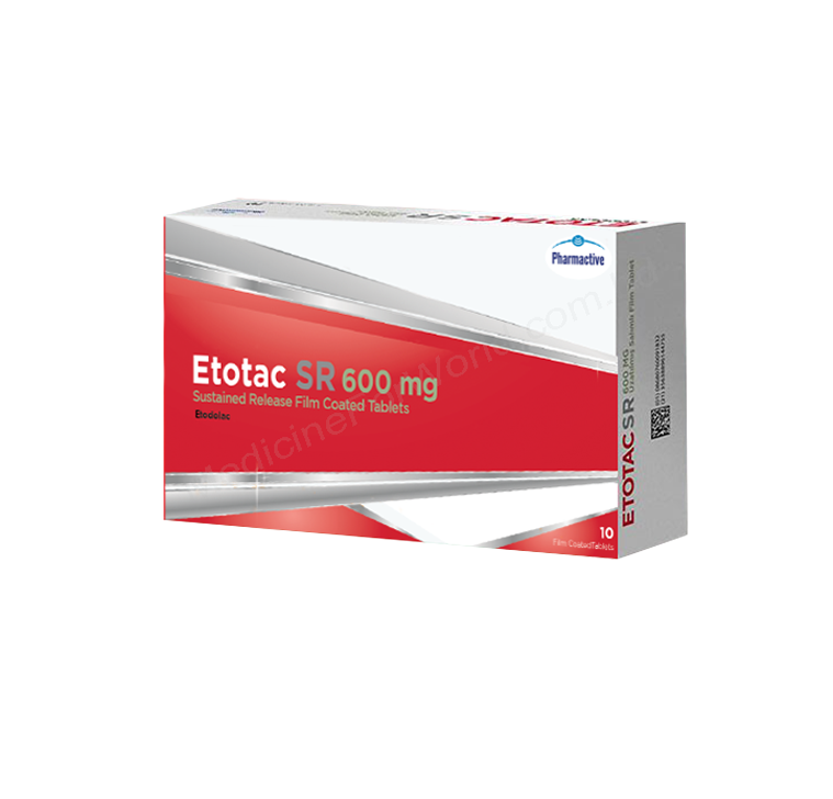 ETOTAC SR- Generic ETODOLAC- PHARMACTIVE Pharma