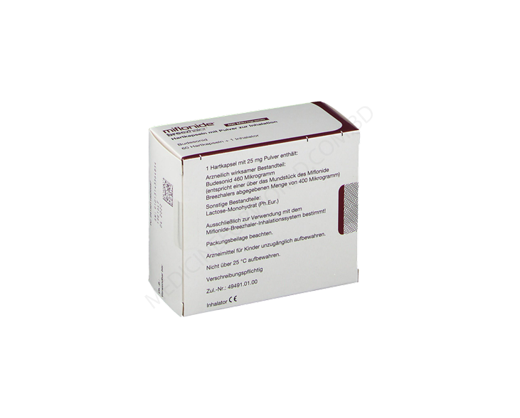 MIFLONIDE- Generic BUDESONIDE- Novartis Pharma