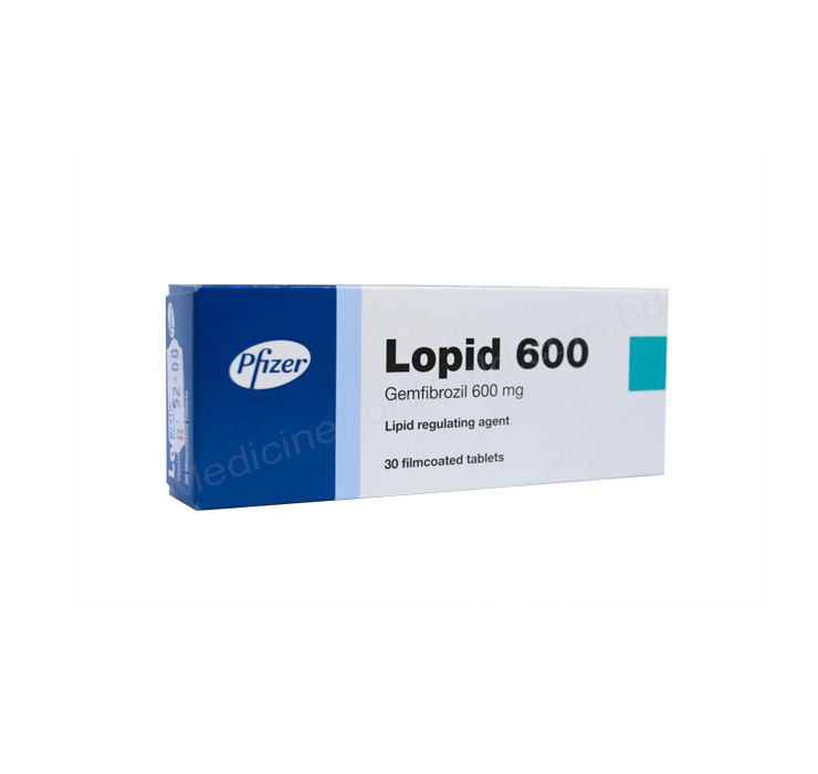 LOPID- 通用的 GEMFIBROZIL- Pfizer Pharma