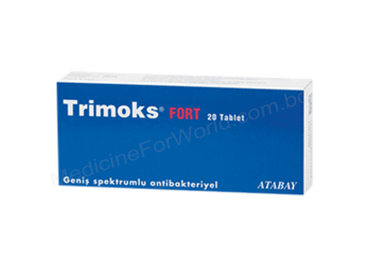 TRIMOKS FORT- Generic SULFAMETHOXAZOLE + TRIMETOPRIM- Atabay pharma