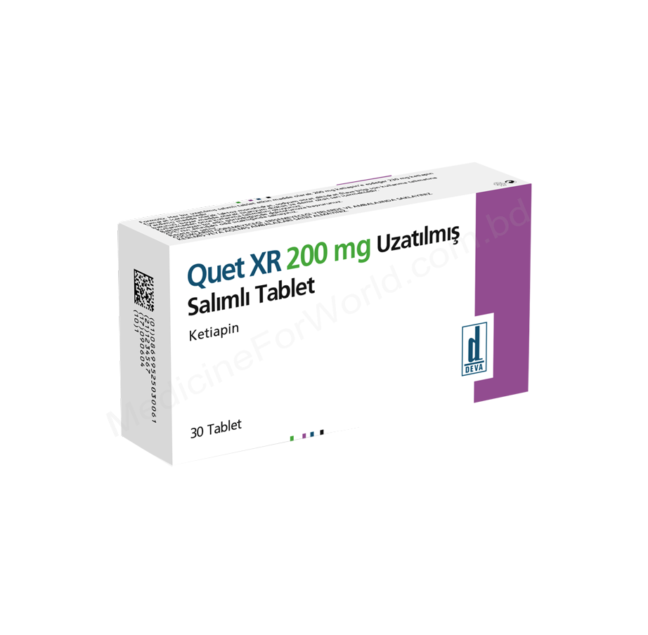 QUET XR- Родовое QUETIAPINE FUMARATE- Deva Pharma