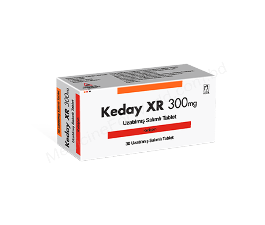 KEDAY XR- Родовое QUETIAPINE FUMARATE- Nobel pharma