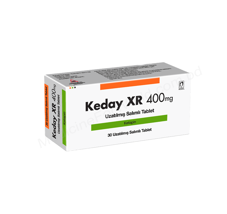 KEDAY XR- Родовое QUETIAPINE FUMARATE- Nobel pharma
