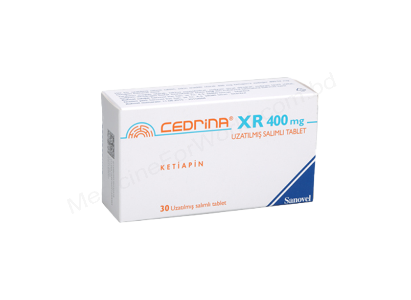 CEDRINA XR- Generic QUETIAPINE FUMARATE- Sanovel pharma