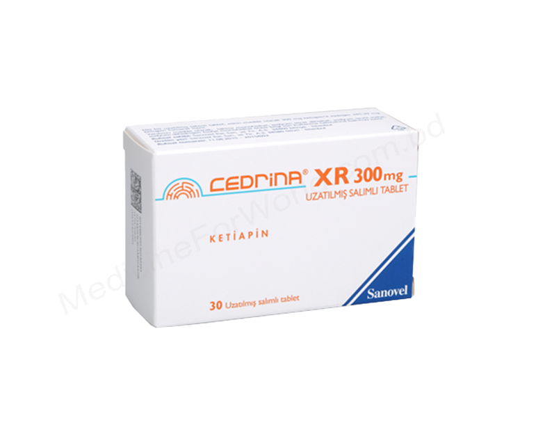 CEDRINA XR- Generic QUETIAPINE FUMARATE- Sanovel pharma