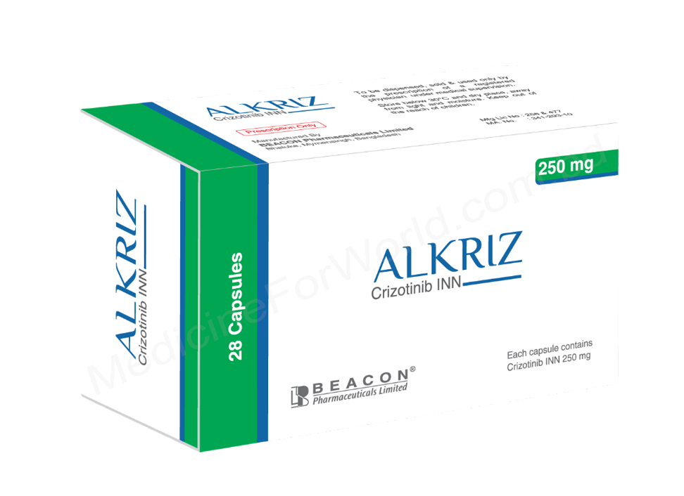Crizonix/ Alkriz- Generic Crizotinib- Beacon pharma