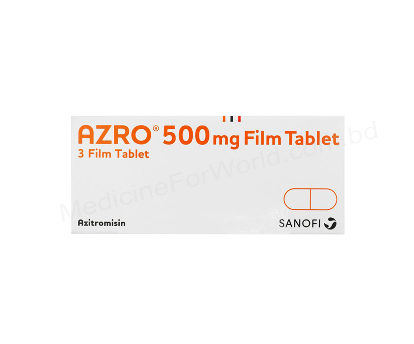AZRO- 通用的 AZITHROMYCIN- Sanofi Pharma