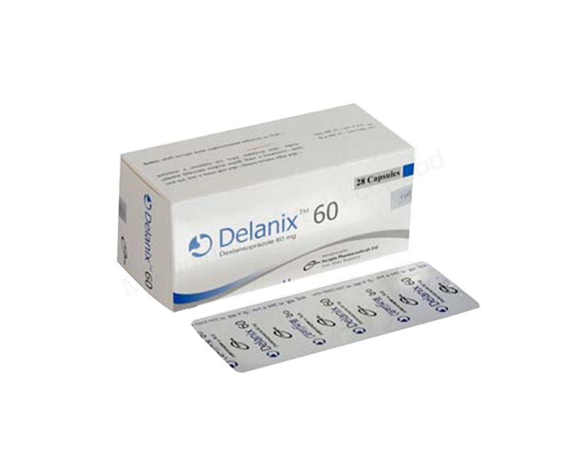 Delanix- 通用的 DEXLANSOPRAZOLE- 孟家拉伊斯达制药