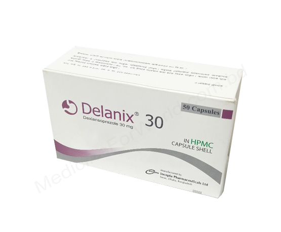 Delanix- 通用的 DEXLANSOPRAZOLE- 孟家拉伊斯达制药