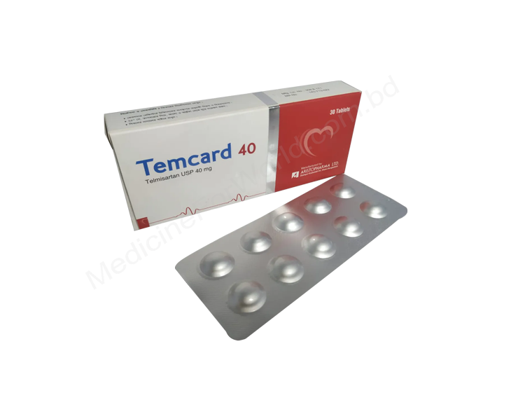 Temcard- Родовое Telmisartan- Aristopharma