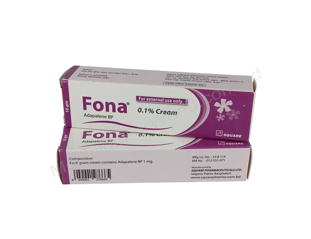 Fona cream- Родовое Adapalene- Square Pharma