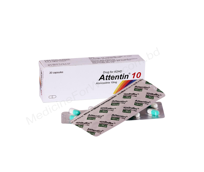 Attentin- Generic Atomoxetine Hydrochloride- Unimed Unihealth Pharma