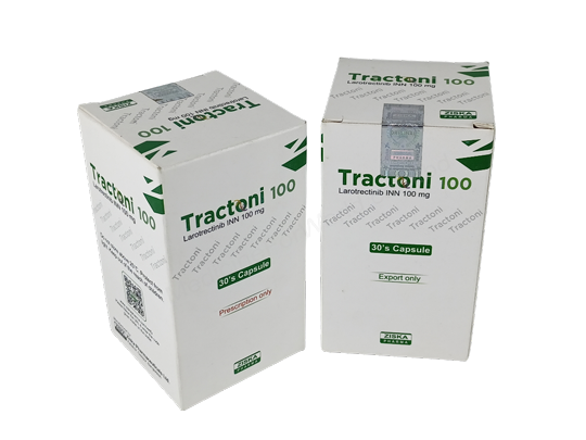 Tractoni- Родовое Ларотректиниб- Ziska Pharma