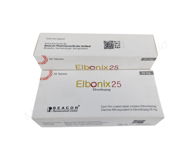 Elbonix/ETP- 通用的 艾曲波帕- 孟加拉碧康制药